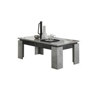 Table Basse à 4 Pieds Gris Aspect Pierre - HOFFMAN - ALTOBUY Gris G