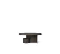 Ferm Living Table Basse à Insert en Bois de Frêne Noir
