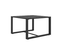 vidaXL Table basse en aluminium anthracite
