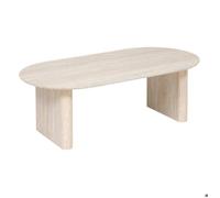 Table basse ""Anaya"" beige 120x60x40cm - Atmosphera Créateur d'intérieur