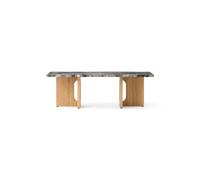 Audo Copenhagen Table basse Androgyne 45x120 cm Grey galaxy-chêne non traité