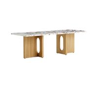 Table basse Androgyne structure bois 120x45cm LxWxH 120x45x37.8cm