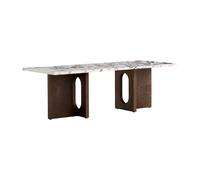 Table basse Androgyne structure bois 120x45cm LxWxH 120x45x37.8cm
