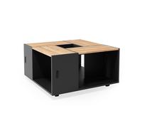 Table basse Anton, 80x80cm, Anthracite, Vicco 36719