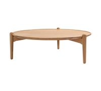 Table basse Aria en chêne naturel / Basse Ø 90 x H 30 cm Design House Stockholm OFFRE SPECIALE - 7340043323333