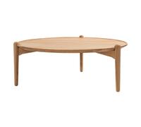 Table Basse Aria de Design House Stockholm, Chêne Haut Ø90