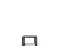 New Works Table basse Atlas 60x60 cm Costa black marble