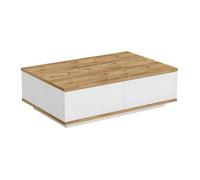 Table basse Fr14-Aw Pin blanc de l'Atlantique 90 x 60 x h28,6