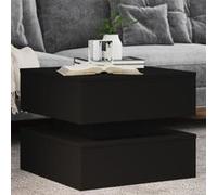 vidaXL Table Basse avec Lumières LED, Bout de Canapé, Table d'Appoint, Meuble de Salon Salle de Séjour Maison Intérieur, 839855