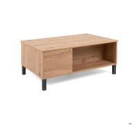 Table basse avec plateau relevable 103x42x67 cm décor chêne