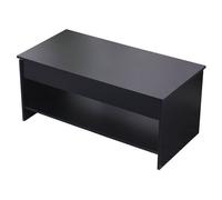 Table basse avec plateau relevable noire HEDDA