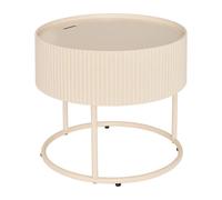 Atmosphera - Table Basse Juna Beige 45x45x40,5cm