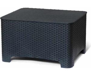 Table basse avec support de coussin pour le jardin et le bar extérieur et l'hôtel Raffaello