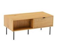 Table basse avec tiroirs STINNA Marron