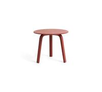 HAY Table basse Bella Tile red. Ø45x39 cm