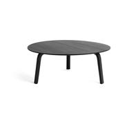 Table basse Bella Ø82 x H32 Chêne Noir à base d'eau