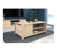 Table Basse BETTY - Chêne - Rectangulaire - 110 x 42 x 60 cm