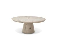 Table basse blanche Disc