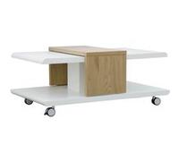 Table Basse Blanche et Bois - JODOK -