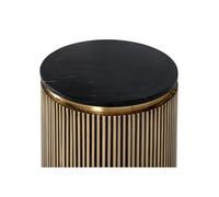 Table basse bois noir - alma décoration