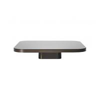Table basse Bow No. 4 100x100x19cm base 33x19cm