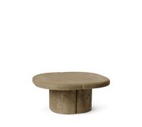 Table Basse Carrée Alder Gris Terre