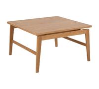 Table basse carrée en chêne AREN - Marron