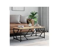 vidaXL Table Basse Chêne Sonoma 100x50x40 cm Bois d'ingénierie