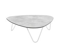 Table Basse - Cocoon - Hpl - Gris Ciment - Lafuma Mobilier