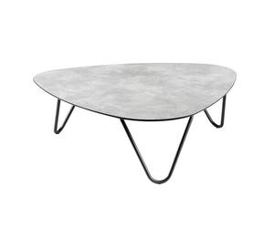 Table Basse - Cocoon - Hpl - Gris Ciment - Lafuma Mobilier
