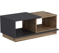 Table basse Concept anthracite chene 90 x 45 x h36cm