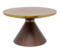 Table basse Cono 70cm noyer Kare Design