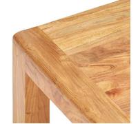 Table basse, Console de salon,VIDAXL, table gigogne, 110x60x35 cm Bois d'acacia massif et finition miel 7_3710689