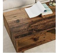Table basse, Console de salon,VIDAXL, table gigogne, Bois ancien 100 x 46 x 35 cm Bois d'ingénierie 7_5542011