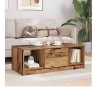 Table basse, Console de salon,VIDAXL, table gigogne, Bois Ancien 102 x 50 x 36cm Bois d'ingénierie 7_9269720