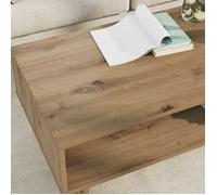 Table basse, Console de salon,VIDAXL, table gigogne, Chêne artisanal 100 x 46 x 35 cm Bois d'ingénierie 7_9094066