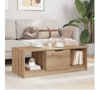 Table basse, Console de salon,VIDAXL, table gigogne, Chêne artisanal 102 x 50 x 36cm Bois d'ingénierie 7_8561643
