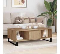 Table basse, Console de salon,VIDAXL, table gigogne, Chêne artisanal 104 x 60 x 35 cm Bois d'ingénierie 7_1128088