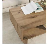 Table basse, Console de salon,VIDAXL, table gigogne, Chêne artisanal 80 x 46 x 35 cm Bois d'ingénierie 7_3722065