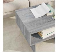 Table basse, Console de salon,VIDAXL, table gigogne, Gris Sonoma 48 x 46 x 35 cm Bois d'ingénierie 7_8039892