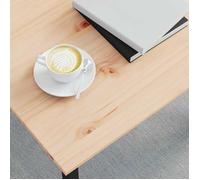 Table basse, Console de salon,VIDAXL, table gigogne, Naturel 60 x 30 x 36 cm Bois de pin massif 7_3491792