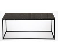 Table basse Cosco-Royal noir blanc 95 x 55 x h43cm