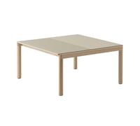 Table basse Couple 80x84x40 cm ondulée WxHxD 84x40x80cm