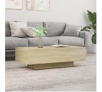 Table basse - CUQUE - AF1340 - Chêne sonoma - Bois d'ingénierie - 100x49,5x31 cm