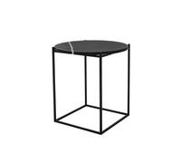 Table Basse D'appoint Circle Noir