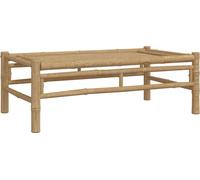 Table basse de jardin 100x55x33 cm bambou