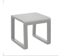 Table basse de jardin aluminium - Antonino - L.54 x l.58,4 cm