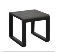Table basse de jardin aluminium - Antonino - L.54 x l.58,4 cm