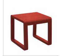 Table basse de jardin aluminium - Antonino - L.54 x l.58,4 cm