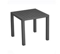 Table basse de jardin aluminium - Lou - L.40 x l.40 cm